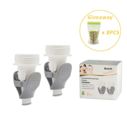 Breastmilk Storage Bag Adapter 2PCS