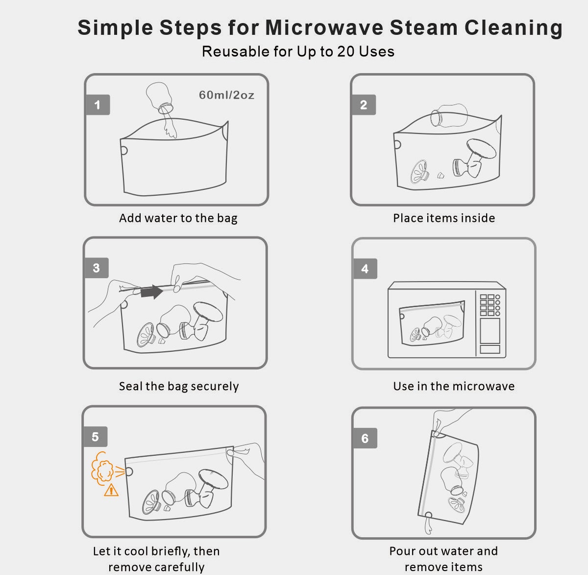 Bottle cleaning set